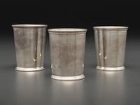 Three Silver Julep Cups