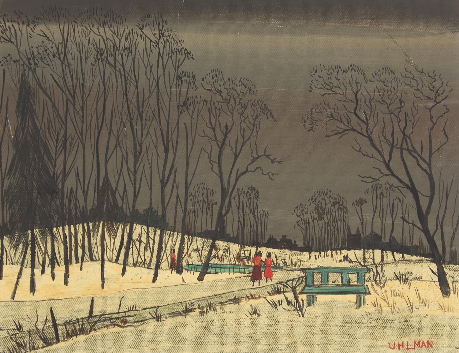 Two Works: Winter I; together with The Blue Bench (2)