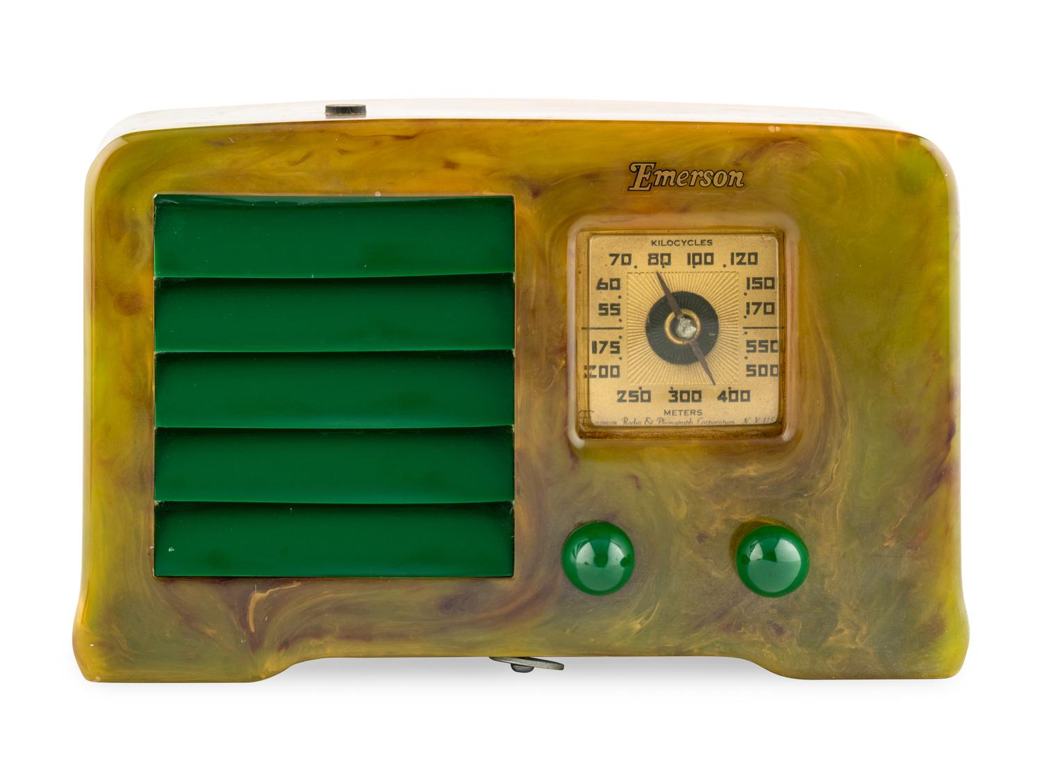 An Emerson AX235 Little Miracle Radio