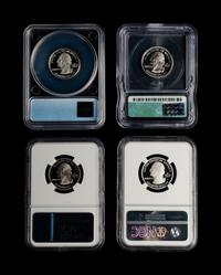 A Very Large Collection of Silver Statehood, Territories and America the Beautiful 25c Proofs