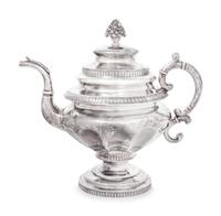 An American Silver Teapot