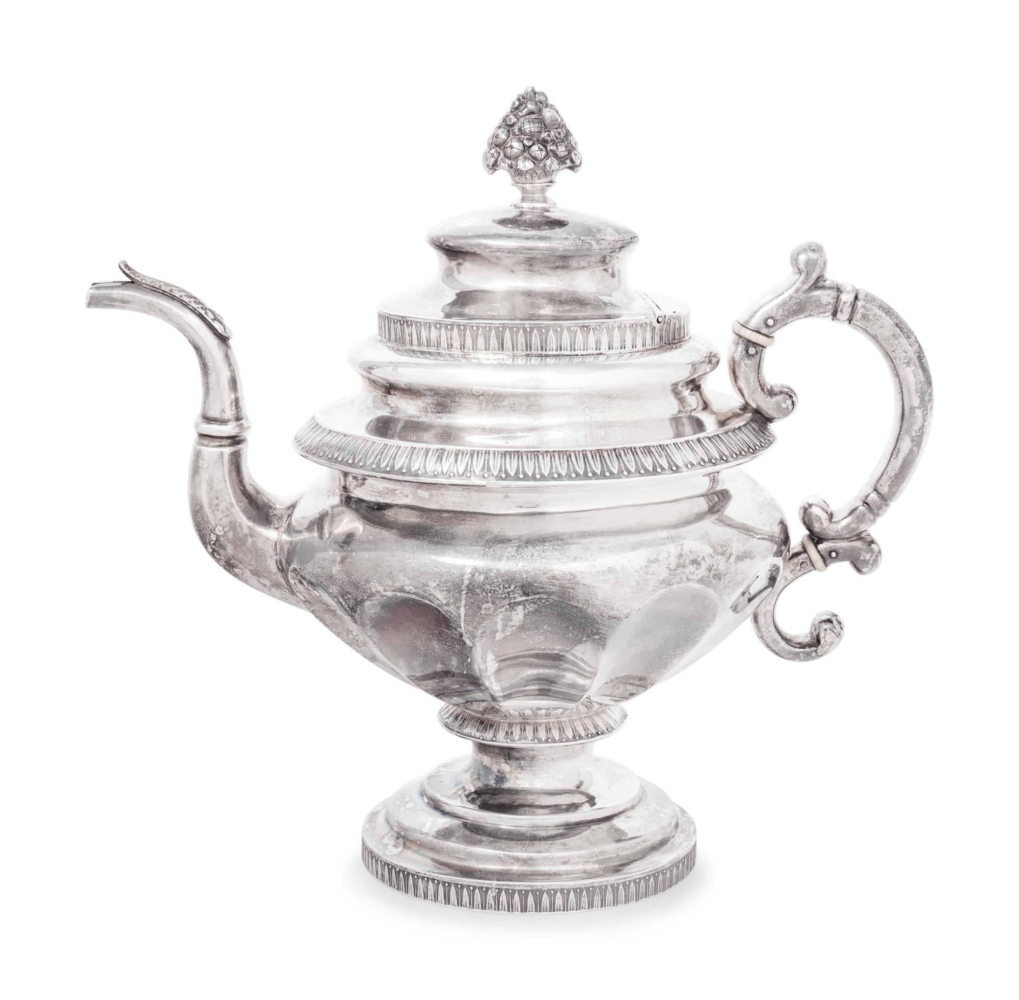 An American Silver Teapot