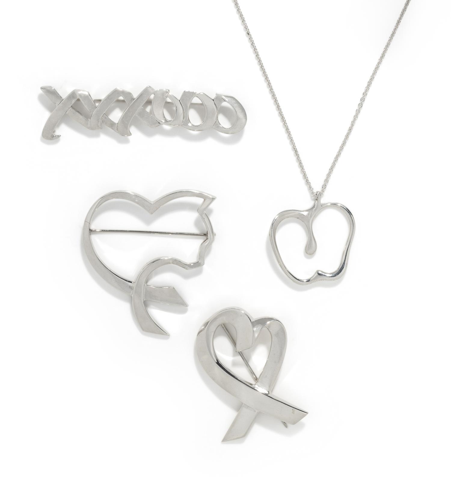 TIFFANY & CO., COLLECTION OF ELSA PERETTI AND PALOMA PICASSO STERLING SILVER JEWELRY