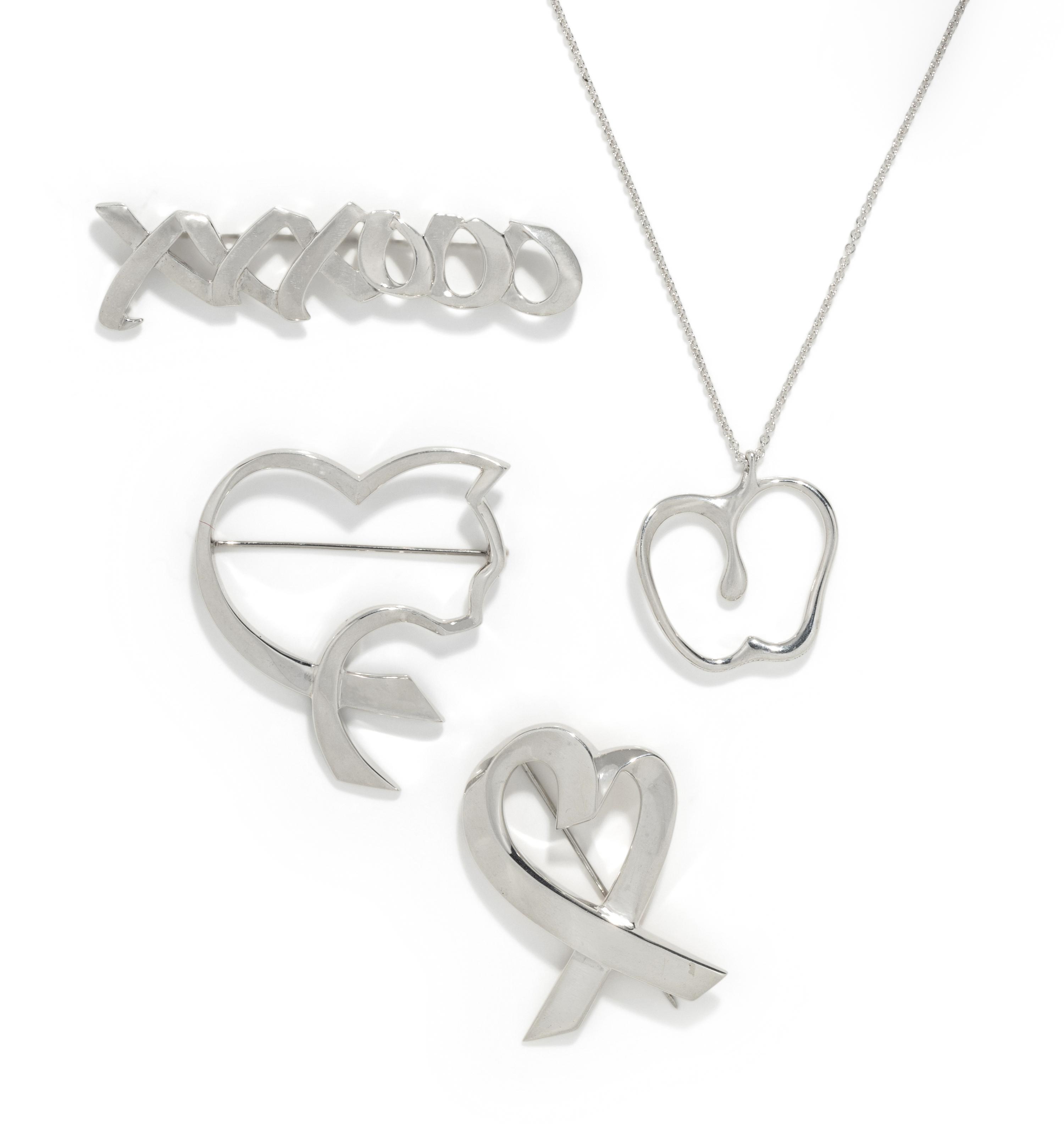 TIFFANY & CO., COLLECTION OF ELSA PERETTI AND PALOMA PICASSO STERLING SILVER JEWELRY