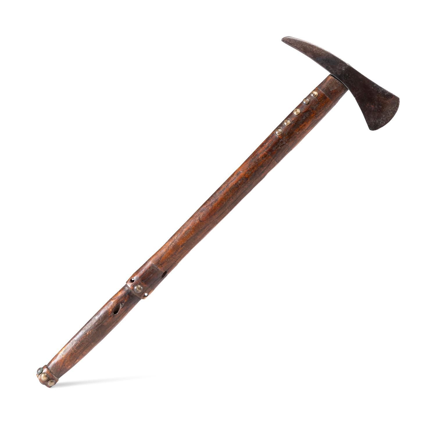 Tomahawk, with Tacked and File-Branded Haft