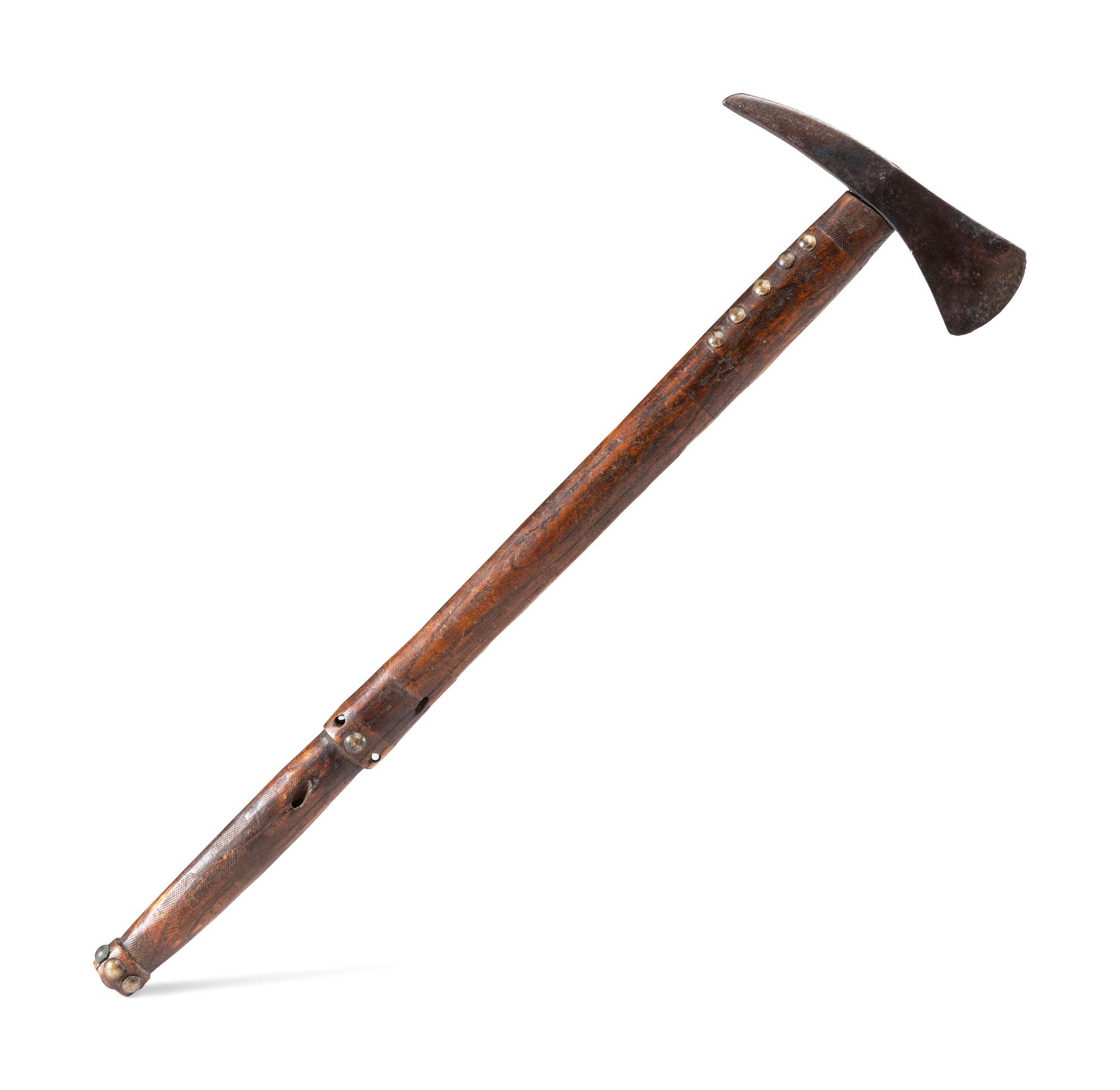 Tomahawk, with Tacked and File-Branded Haft