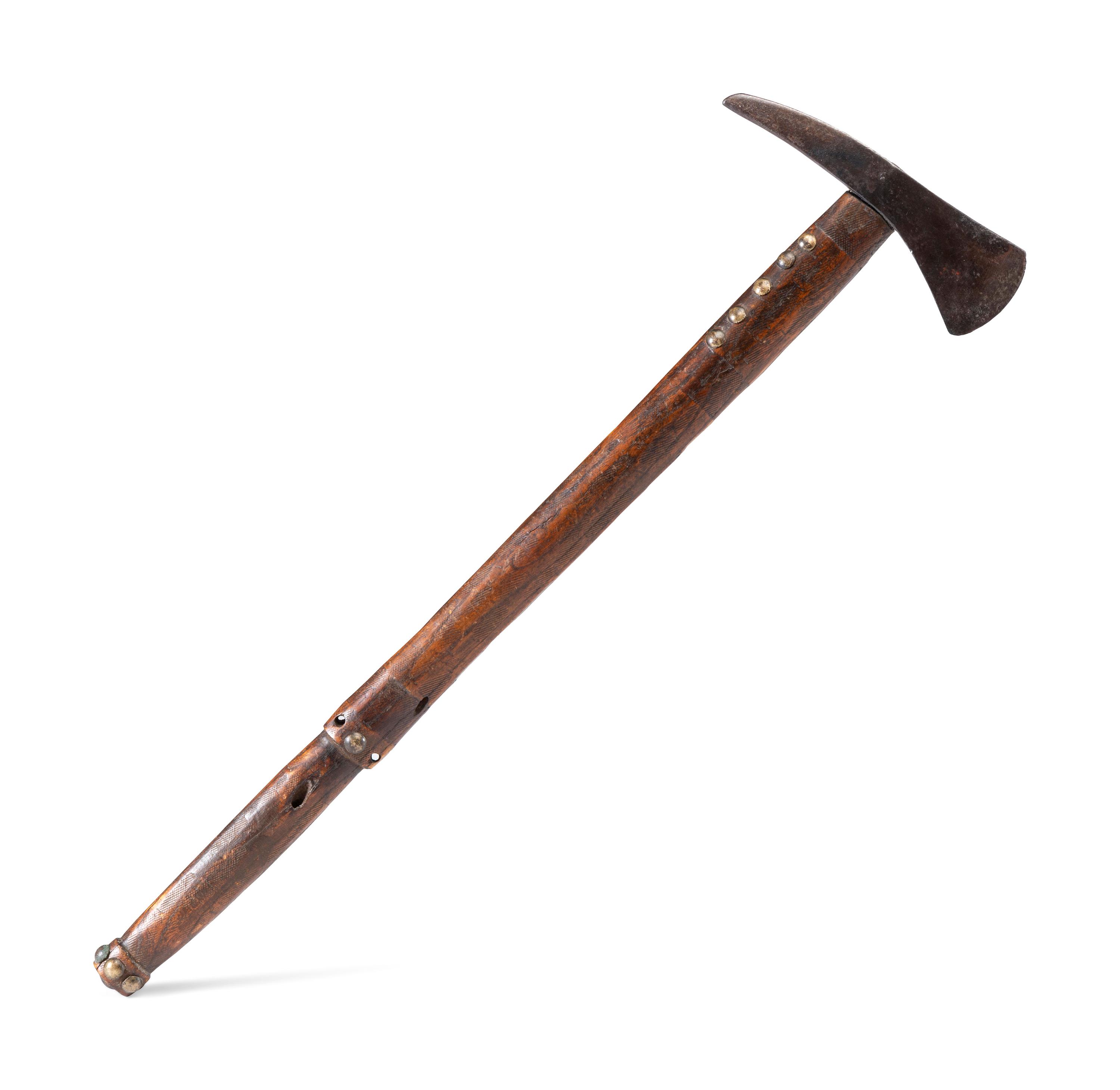 Tomahawk, with Tacked and File-Branded Haft