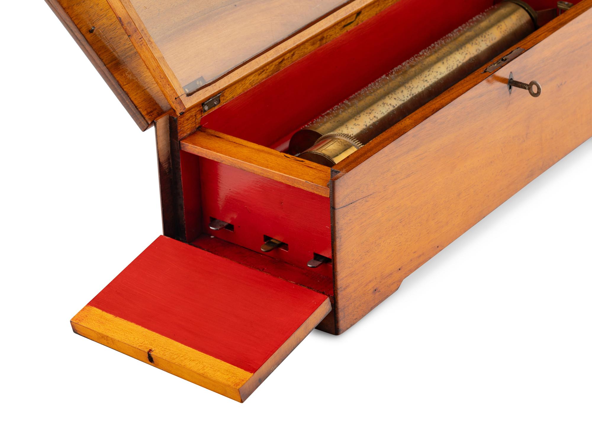 An Eight Air Musical Box by L'Epee made for Nicole