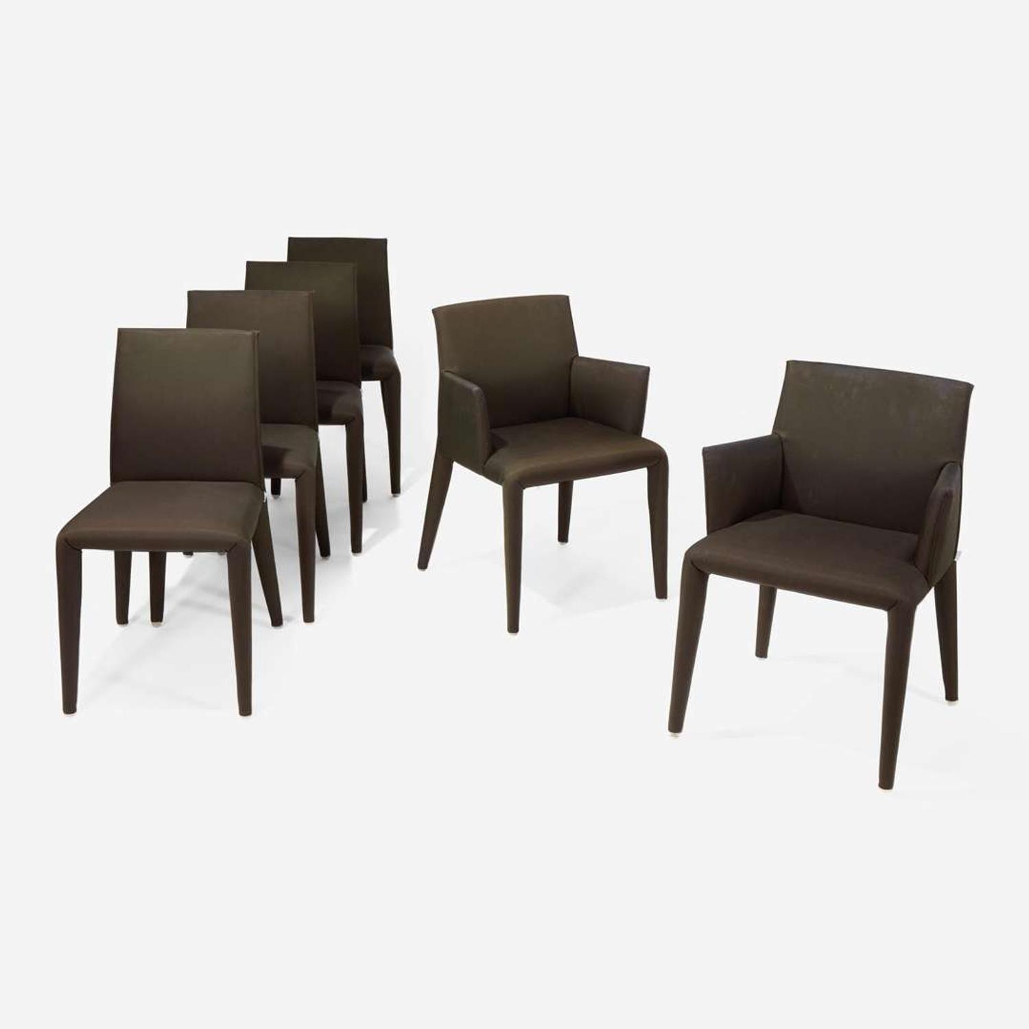 Mario Bellini (Italian, b. 1935) Set of Six "Vol Au Vent" Dining Chairs, B&B Italia, Italy, designed 2001, the present lot 2003