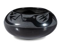 Blackware Pottery Jar
