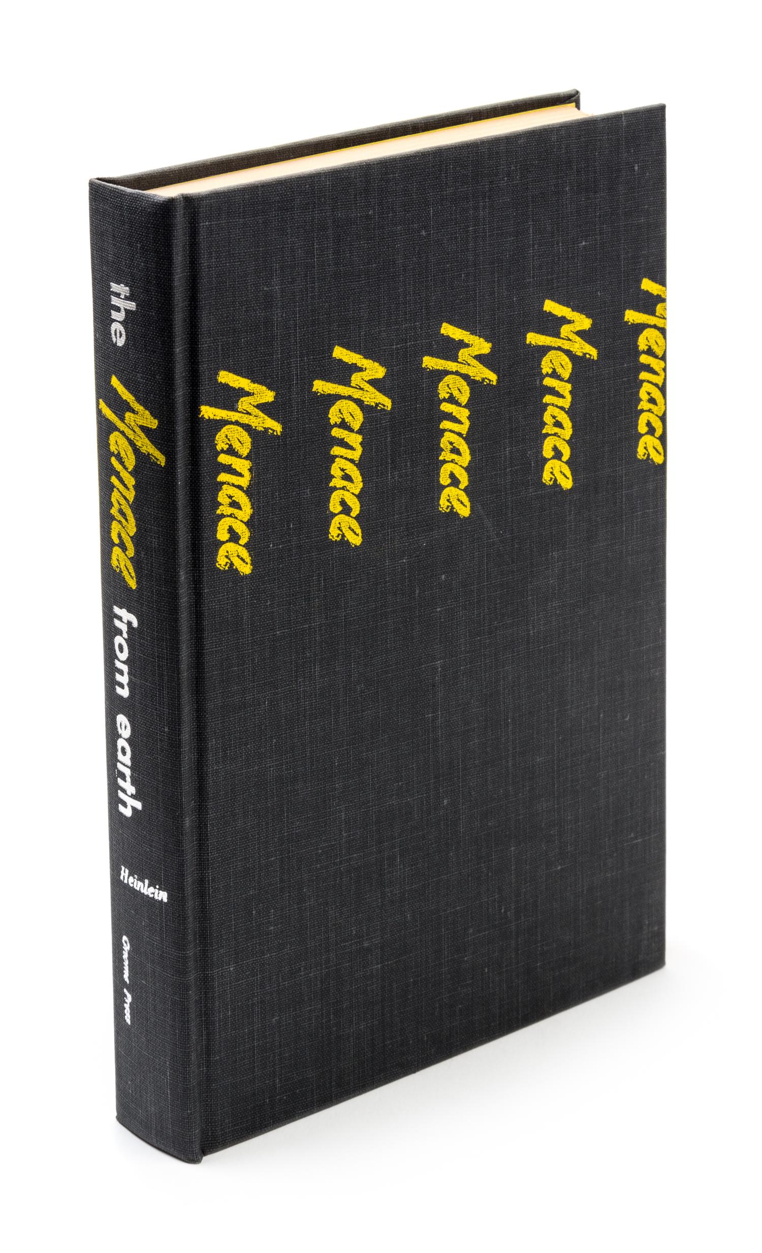 HEINLEIN, ROBERT A. The Menace from Earth. Hicksville, NY, 1959. First edition.