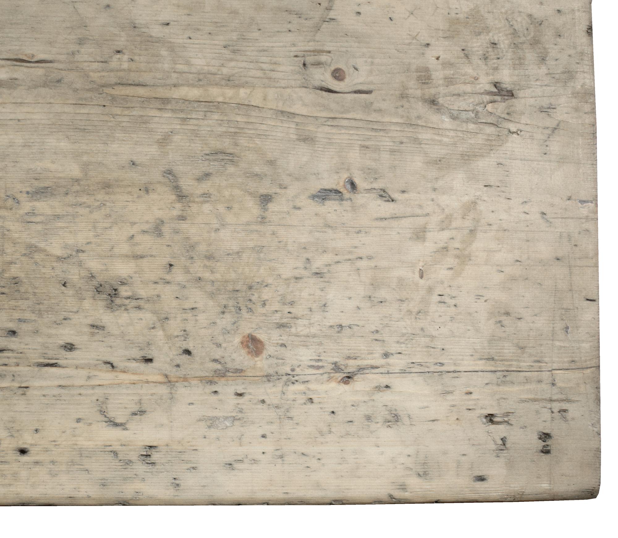 A Painted Six-Leg Table 153.5" W x 38.5" D x 31.5" H — Italy, 20th Century