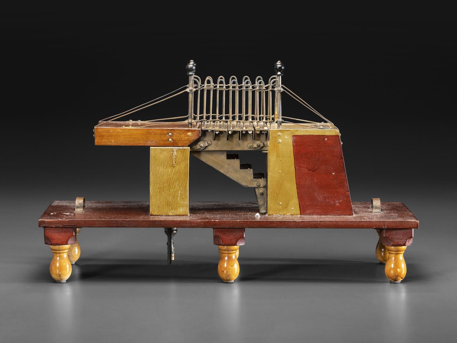 An Erie Canal Foot Bridge Model