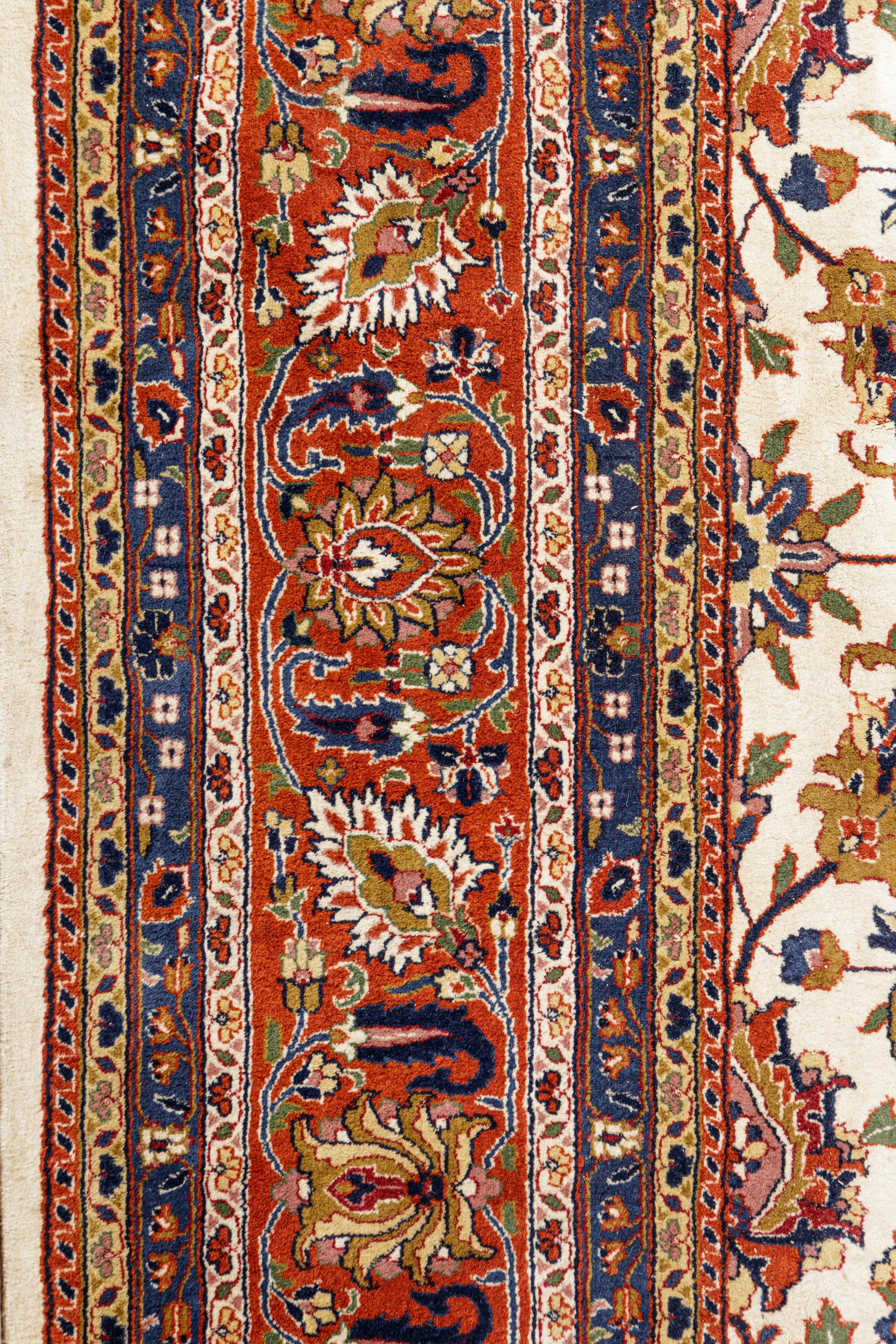 A Kashan Wool Rug