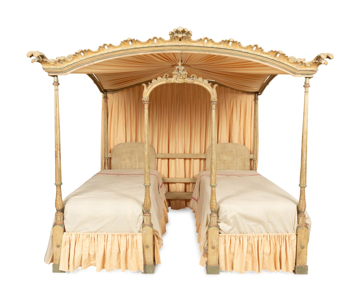 A Custom Made Summer Bed in Two Compartments, for Thomas Yawkey, Owner and President of the Boston Red Sox from 1933 to 1976