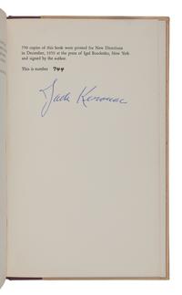 KEROUAC, Jack (1922-1969). Excerpts from Visions of Cody. New York: New Directions, 1960.