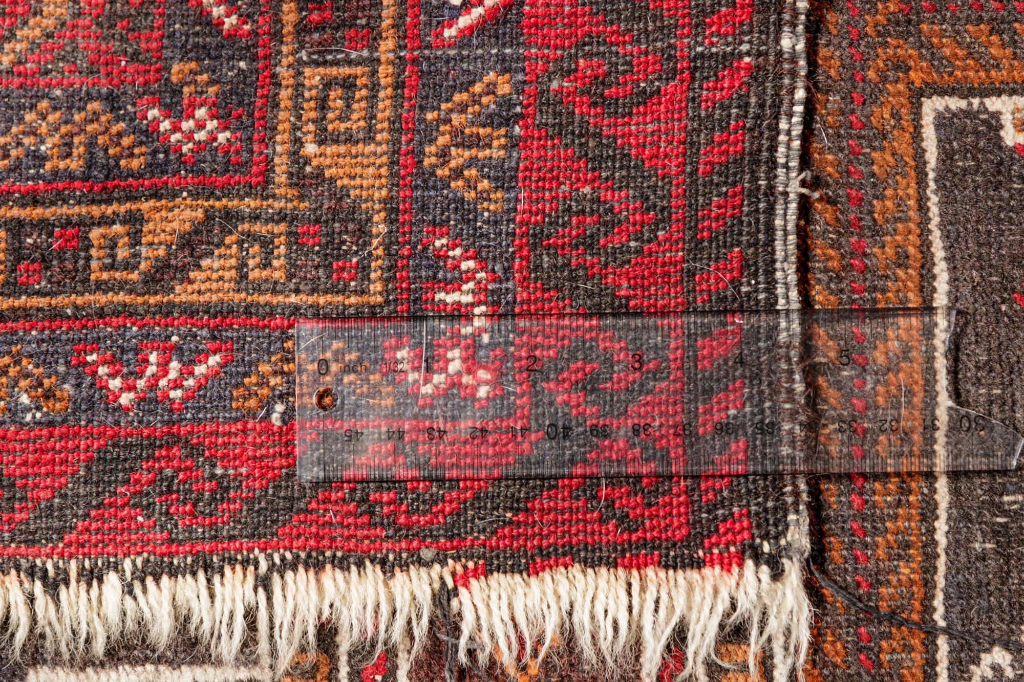 An Afghan Wool Rug