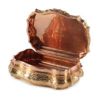 A German 14-Karat Gold Snuff Box