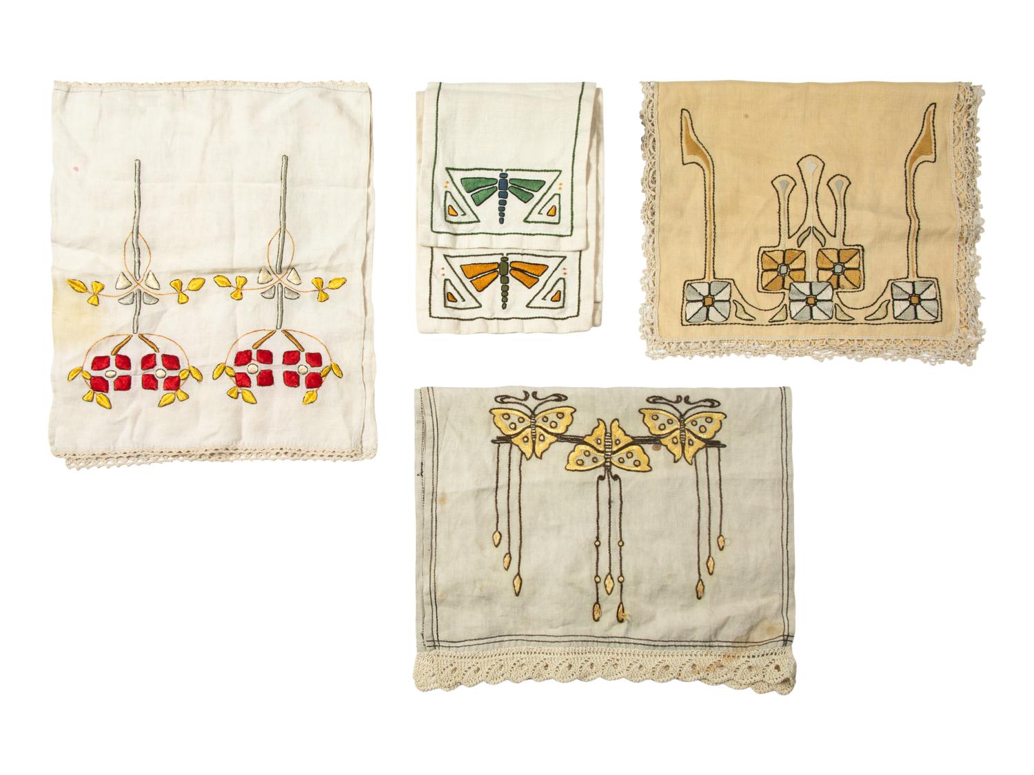 A Group of Arts and Crafts Textiles