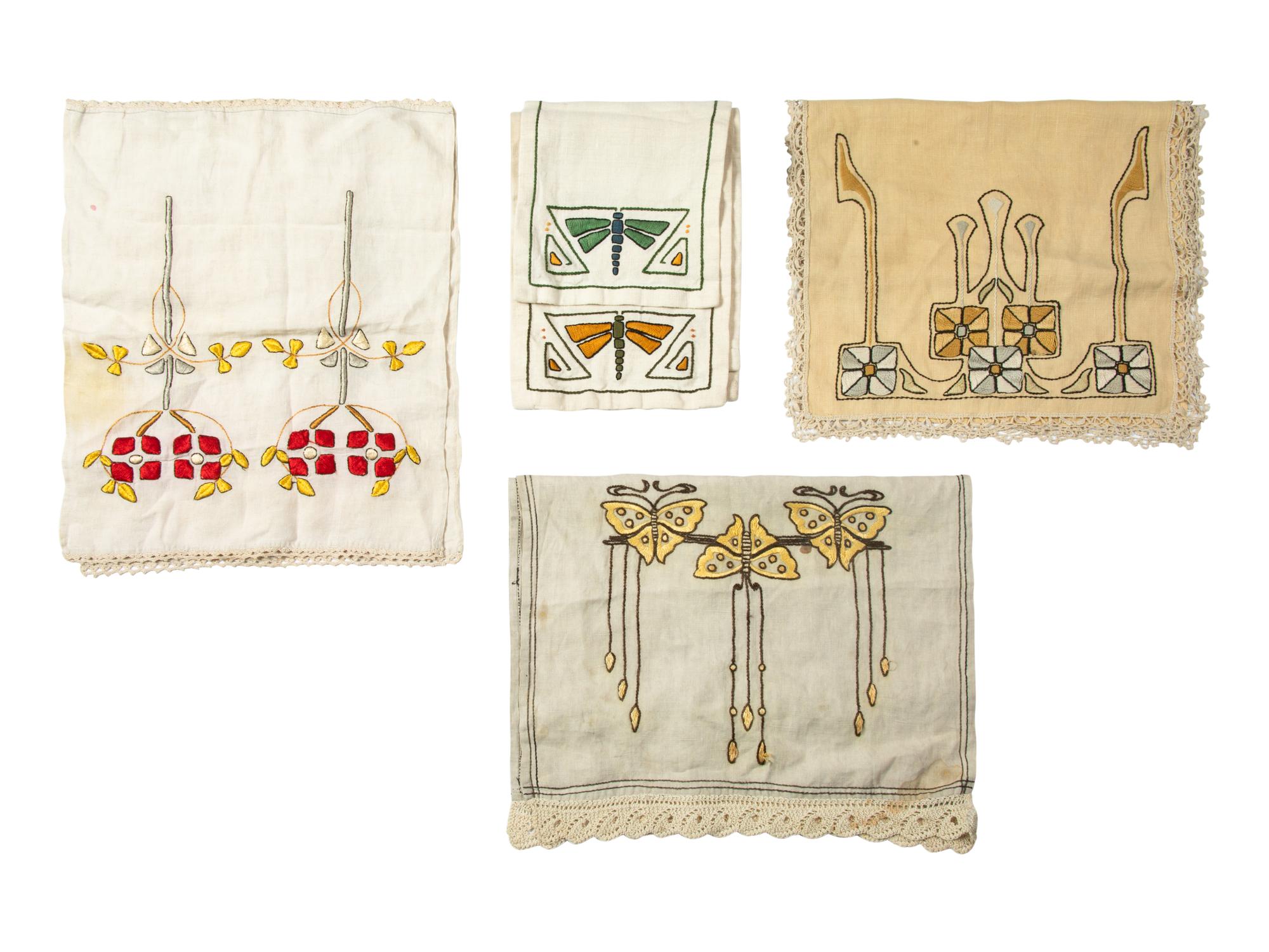 A Group of Arts and Crafts Textiles
