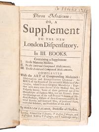 [HERBALS & MATERIA MEDICA]. A group of 8 works, comprising: