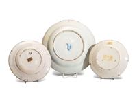 Three Delftware Plates