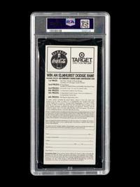 An Exceptionally Rare December 17, 1996 Chicago Bulls vs. Los Angeles Lakers Full Ticket From The First Game Between Michael Jordan and Kobe Bryant (PSA Population of Four),