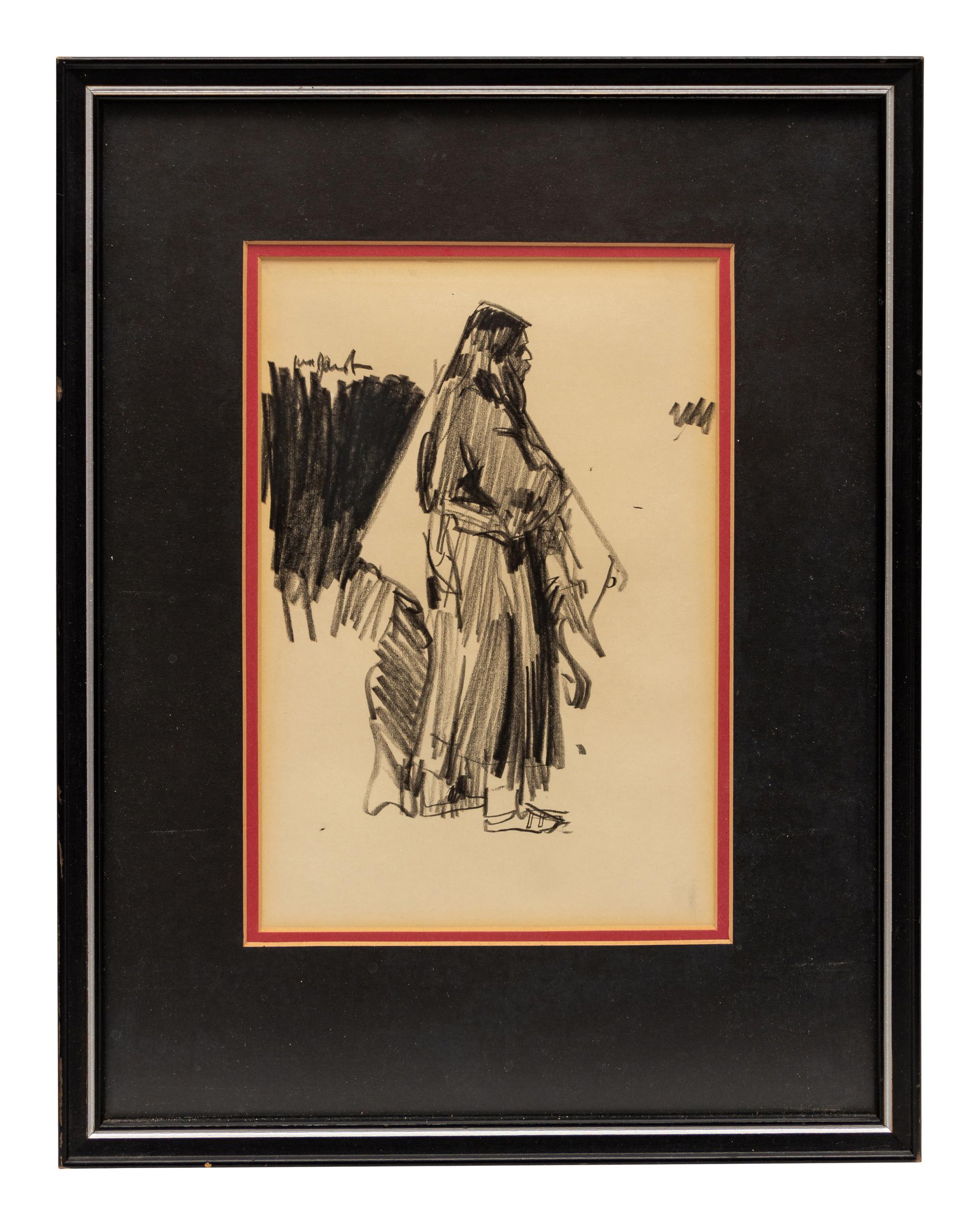 Five Works: Crow Woman , Blackfeet Chief , Five Riders , Portrait and Cheyenne Bust