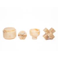 A Group of Onyx Table Articles