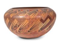 Polychrome Pottery Jar
