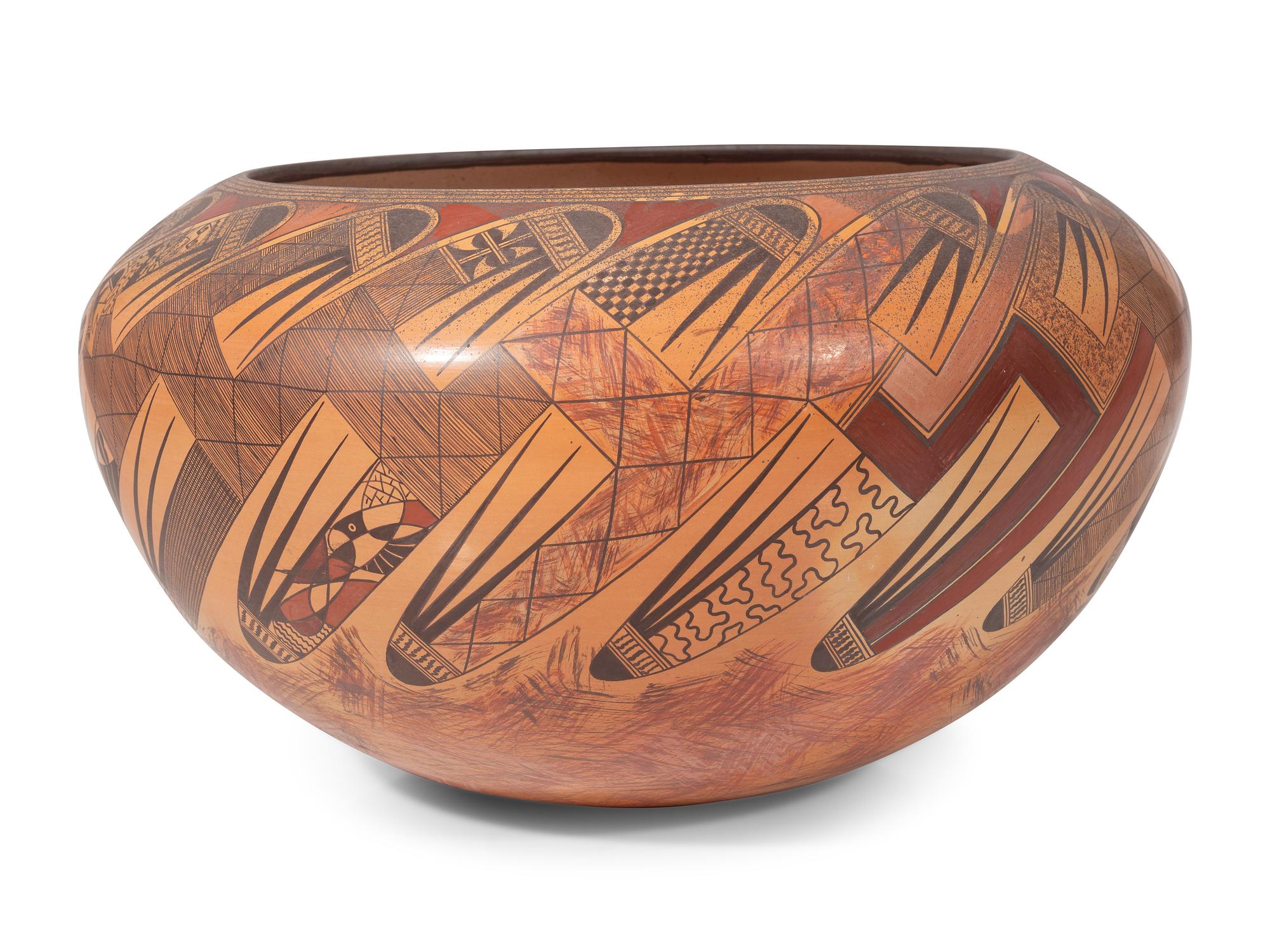 Polychrome Pottery Jar