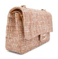 Chanel Tweed Double Flap Bag, 2005