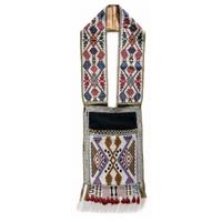 Potawatomi Loom-Beaded Bandolier Bag