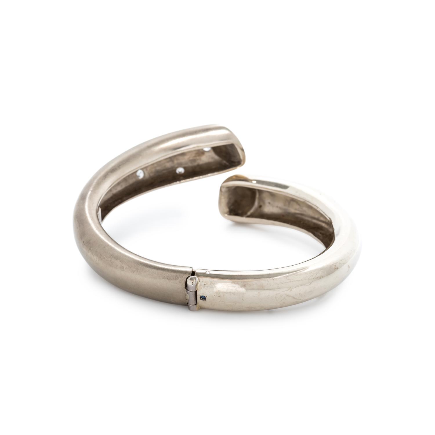 GOLD AND DIAMOND CUFF BRACELET