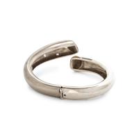 GOLD AND DIAMOND CUFF BRACELET