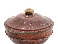 An Italian Scagliola Covered Urn