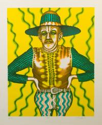 Ed Paschke, (American, 1939-2004), Hubert, 1976