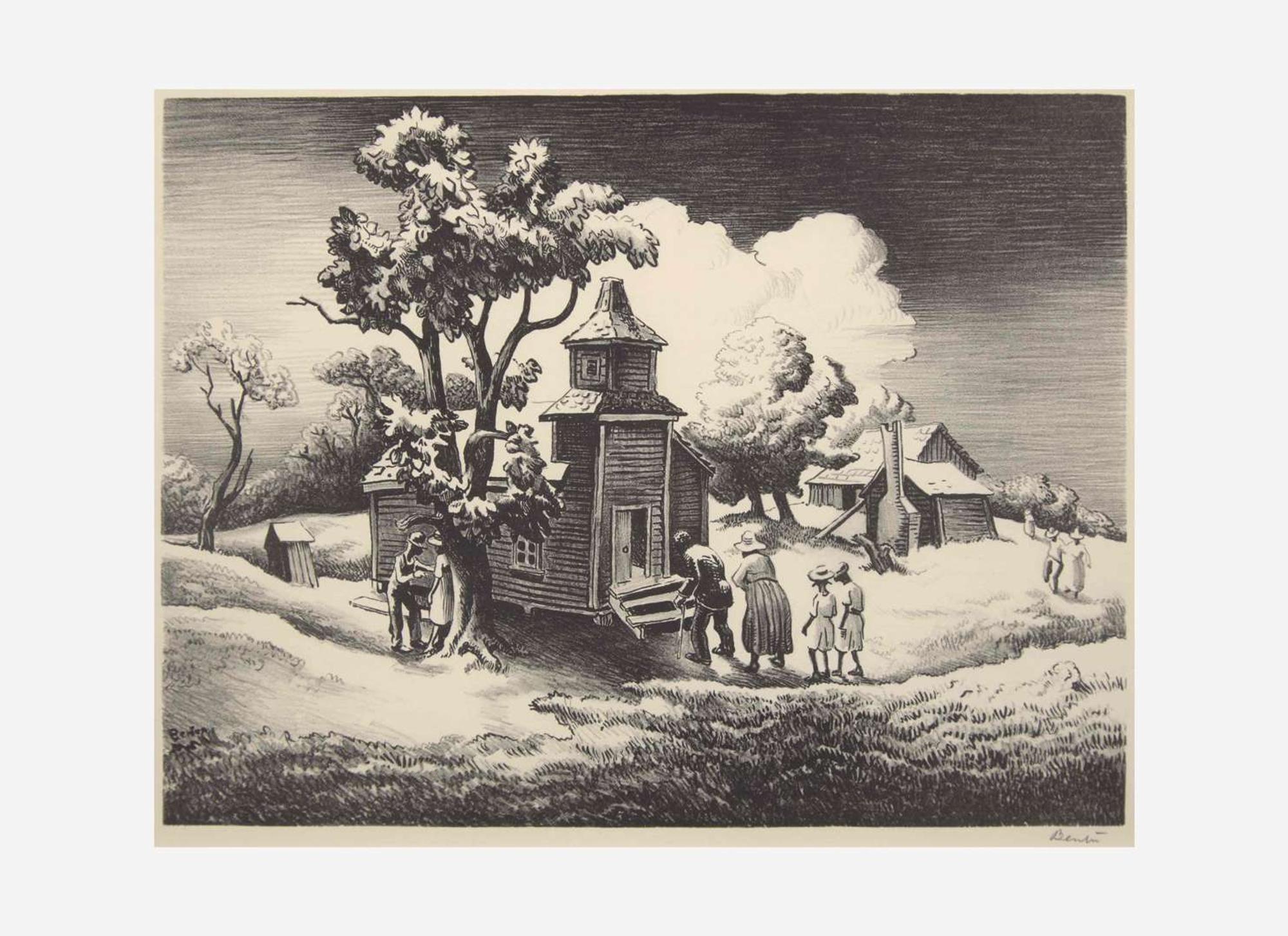 Thomas Hart Benton (American, 1889–1975) - Sunday Morning
