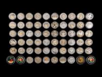 [PRIVATE ISSUE] A Large Collection of Albuquerque Balloon Fiesta Commemorative Silver 1 ozt. Proof Rounds