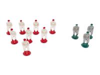 A Group of Vintage Baseball Novelty Items Including Early 20th Century Pinback Buttons,