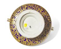 A Royal Crown Derby Parcel Gilt Twin-Handled Vase and Cover