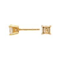 Princess Cut Diamond Stud Earrings