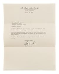 KING, Coretta Scott (1927–2006). My Life with Martin Luther King Jr. New York: Holt, Rinehart and Winston, 1969.