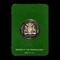 A 1977 Republic of Guyana Issued Franklin Mint Struck $100 Gold Proof