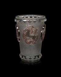 A René Lalique Camargue Vase