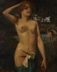 Eduard Ansen-Hofmann (Austrian, 1820-1904) — Diana