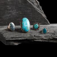 Navajo Silver and Turquoise Rings