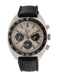 HEUER, VINTAGE, REF. 73663 STAINLESS STEEL 'AUTAVIA' CHRONOGRAPH WRISTWATCH