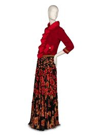 Dolce & Gabbana Jacket and Lanvin Floral Skirt