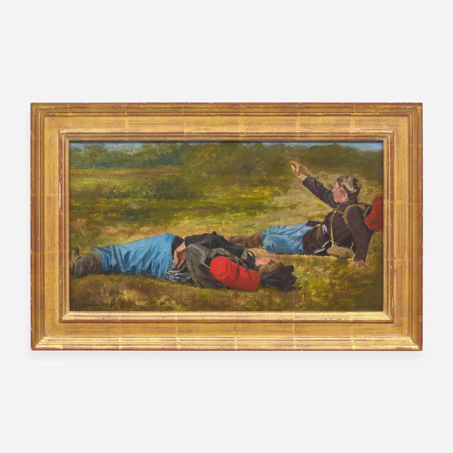 William Brooke Thomas Trego (American, 1858–1909) Wounded Soldiers